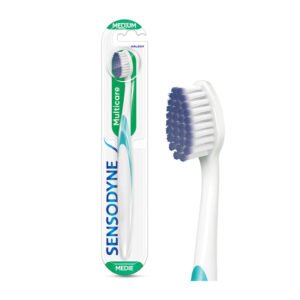 سنسوداين فرشاة اسنان متعددة العناية بشعيرات متوسطة