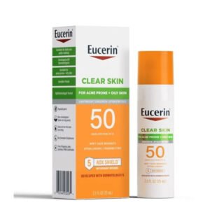 يوسيرين واقي شمس لوشن بعامل حماية 50 للبشرة الدهنية والمعرضة للحبوب (75 مل)