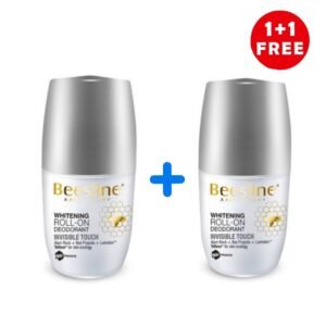 بيزلين مزيل عرق رول اون لتفتيح البشرة لمسة خفية (عرض 1+1)