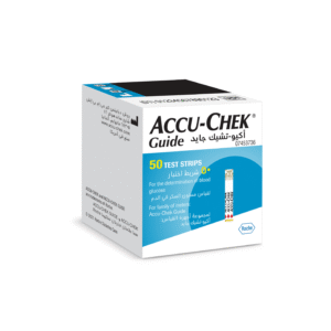 اكيوتشيك جايد شرائط قياس مستوى السكر في الدم (50 شريط)