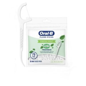 أورال بي‏ اعواد خيوط تنظيف الأسنان بالنعناع المنعش 75 عود