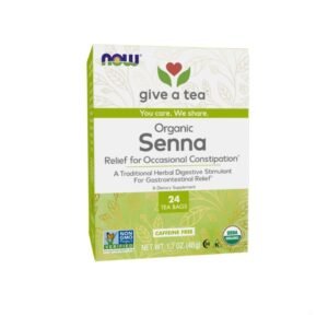 ناو شاي عشبة سنا العضوي 24 كيس