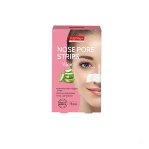 بيورديرم لصقات تنظيف مسام الأنف بخلاصة الصبار (6 قطع)