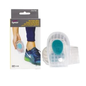 تاينور وسادة الكعب المصنوعة من السليكون (زوج واحد)